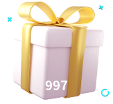 Receba seus bônus de boas-vindas no 997