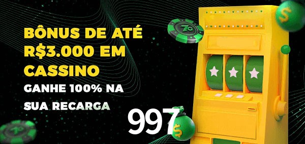 997 melhor bônus de depósito